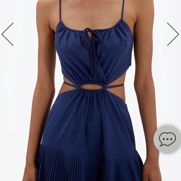 Jonathan Simkhai - Navy Blue Dress / Gown dress - Picture 3 of 7